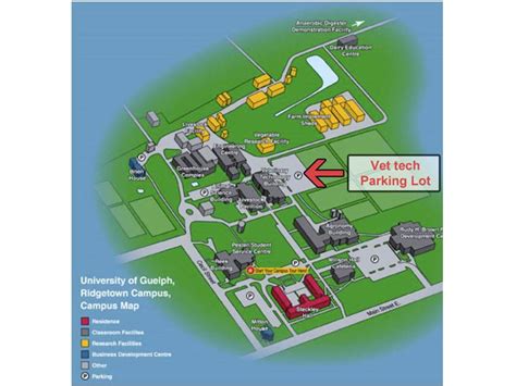 ridgetown campus map.